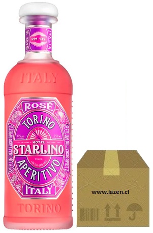 APERITIVO STARLINO ROSE 750CC 17º CAJAx6