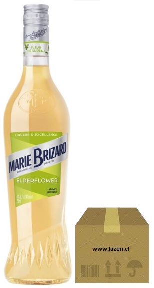 LICOR FLOR DE SAUCO MARIE BRIZARD 700CC 20º CAJAx6