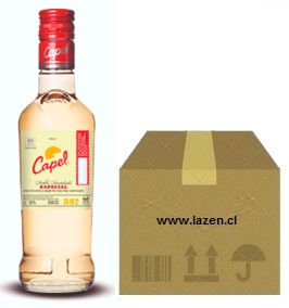 CAPEL 35° DOBLE DESTILADO 350CC CAJAx12