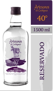 PISCO ARTESANOS RESERVADO 40º 1500CC CAJAx6