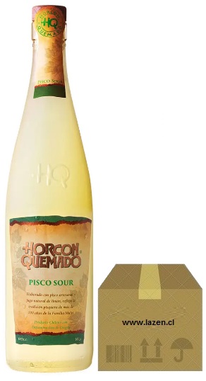 PISCO SOUR HORCON QUEMADO 14° 645CC CAJAx6