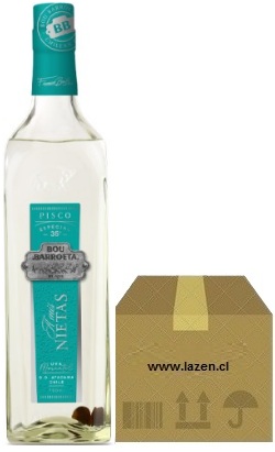 PISCO BOU BARROETA A MIS NIETAS 35º CAJAx6