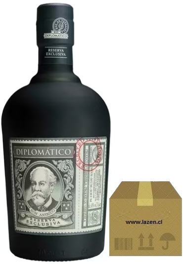 RON DIPLOMATICO RESERVA EXCLUSIVA 750CC 40GL CAJAx6