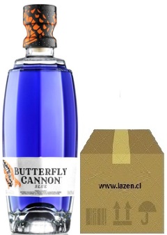 TEQUILA BUTTERFLY CANNON BLUE 40° 500CC CAJAx6