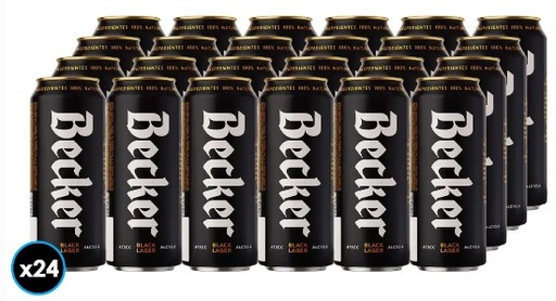 [Cerveza] CERVEZA BECKER NEGRA 473CC PACKx24