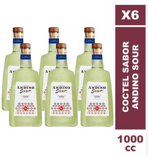 [Coctel] ANDINO SOUR 1000CC CAJAx6