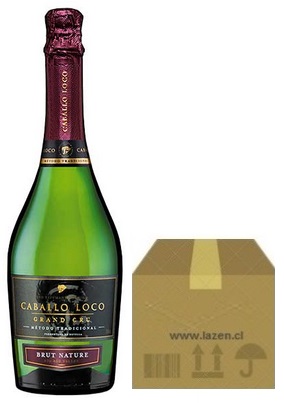 [Espumante] ESPUMANTE CABALLO LOCO BRUT NATURE 750CC CAJAx6