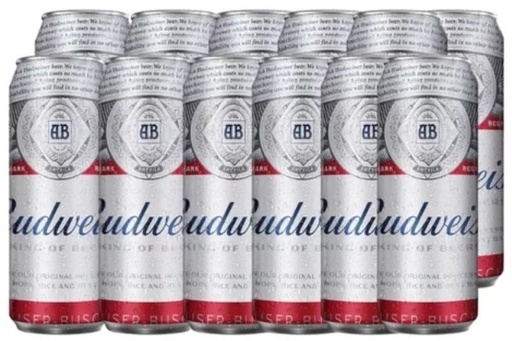 [Cerveza] CERVEZA BUDWEISER LATA 710CC PACKx12