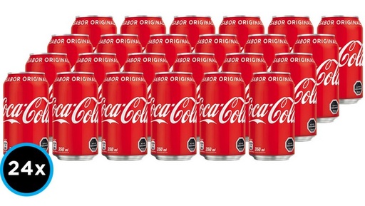 [Bebida] COCA COLA LATA 350CC DISPLAYx24