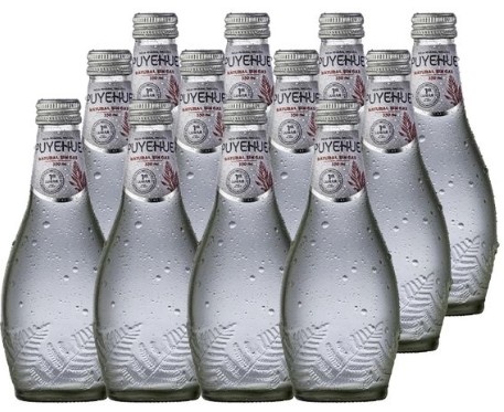 [Agua] AGUA MINERAL PUYEHUE 500CC S-GAS DISPLAYx12