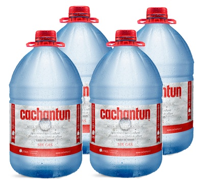 [Agua] AGUA MINERAL CACHANTUN 5000CC S-GAS DISPLAYx4
