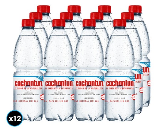 [Agua] CACHANTUN S-GAS 500CC DISPLAYx12