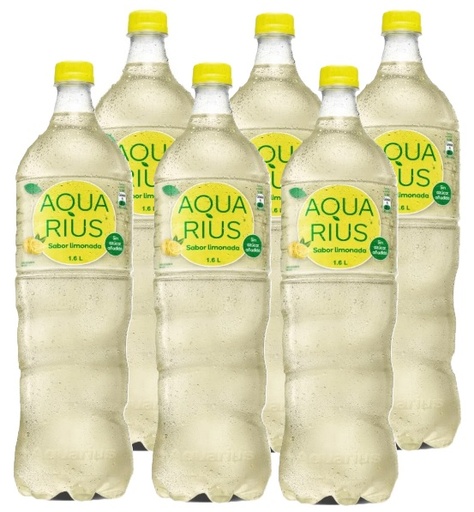 [Agua] AQUARIUS LIMON 1500CC DISPLAYx6