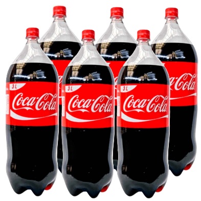 [Bebidas] COCA COLA PET 3000CC DISPLAYx6