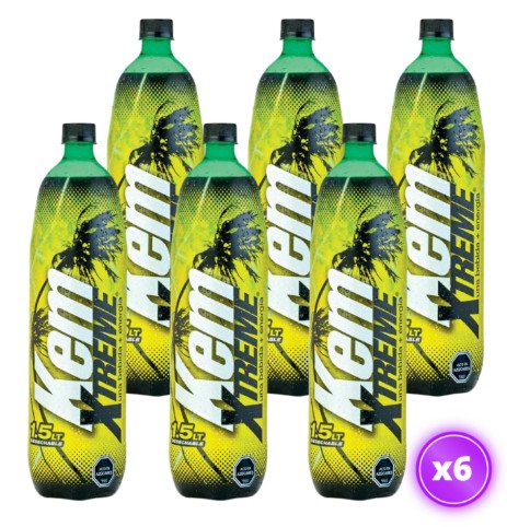 [Bebidas] KEM XTREME PET 1500CC DISPLAYx6