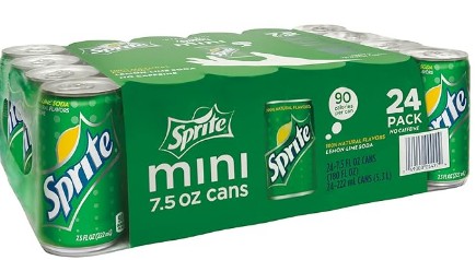 [Bebidas] MINI SPRITE LATA 250CC DISPLAYx24