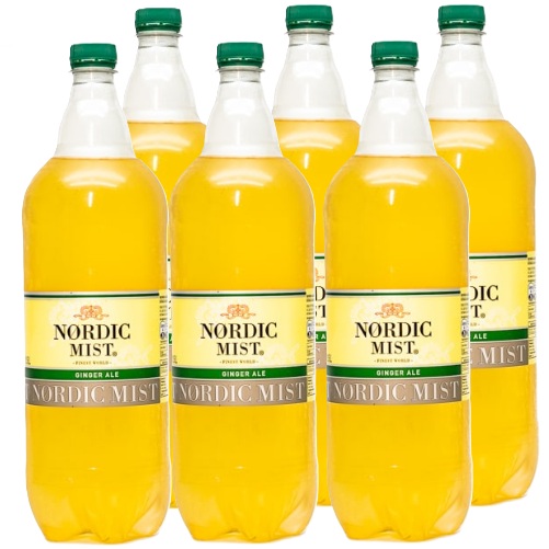 [Bebidas] NORDIC GINGER ALE PET 1500CC DISPLAYx6