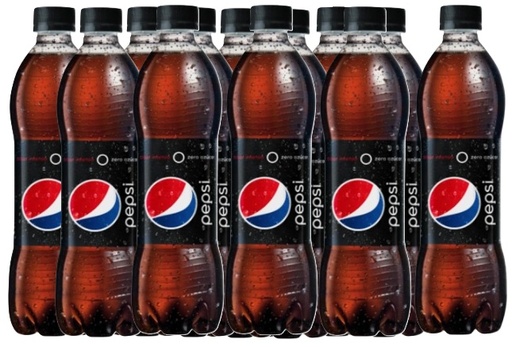 [Bebida] PEPSI ZERO PET 500CC DISPLAYx12