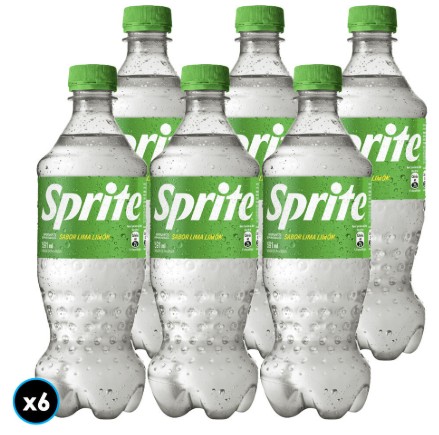 [Bebida] SPRITE PET 591CC DISPLAYx6