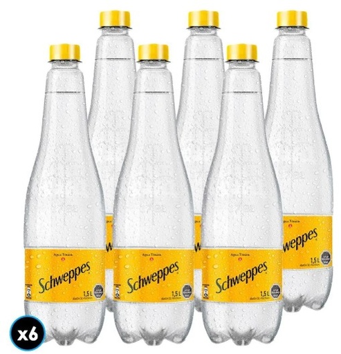 [Bebida] SCHWEPPES AGUA TONICA 1500CC DISPLAYx6