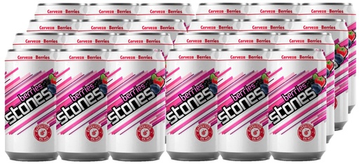[Cerveza] LEMON STONE BERRIES LATA 470CC CAJAx24
