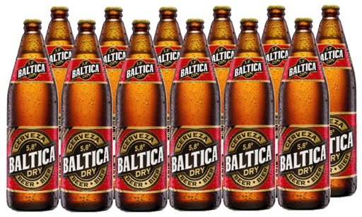 [Cerveza] CERVEZA BALTICA 1000CC RETORNABLE CAJAx12