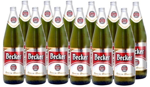 [Cerveza] CERVEZA BECKER OW 1000CC DESECHABLE DISPLAYx12