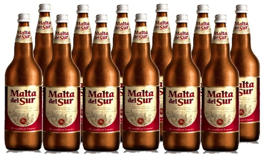 [Cerveza] CERVEZA MALTA DEL SUR 970CC 5.3GL PACKx12