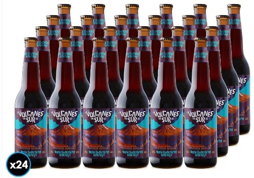 [Cerveza] VOLCANES DEL SUR CHOC-NARANJA 350CC PACKx24