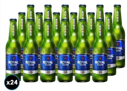 [Cerveza] CERVEZA ROYAL CERO ALCOHOL 355CC PACKx24