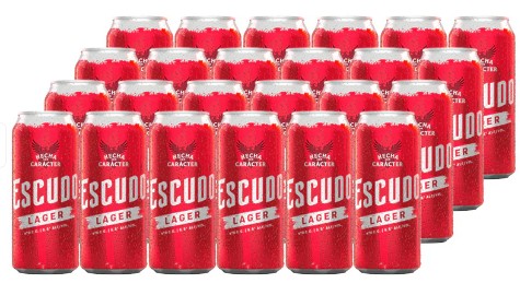 [Cerveza] ESCUDO LAGER LATA 473CC PACKx24