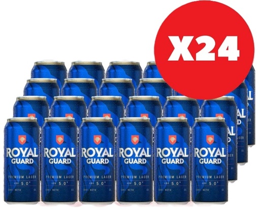 [Cerveza] ROYAL GUARD LATA 710CC 5º PACKx24