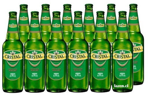 [Cerveza] CERVEZA CRISTAL BOTELLA 650CC PACKx12