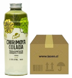 [Coctel] CAPEL CHIRIMOYA COLADA 700CC 12GL CAJAx12