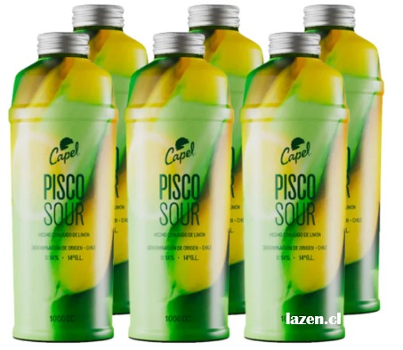 [Coctel] CAPEL SOUR 1000CC 14GL CAJAx6