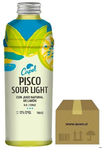 [Coctel] CAPEL SOUR LIGHT 700CC 12GL CAJAx12