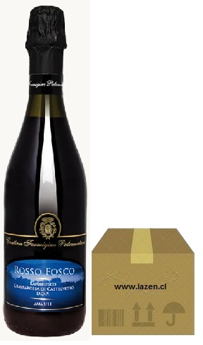 [Espumante] ESPUMANTE LAMBRUSCO ROSSO FOSCO 750CC CAJAx6