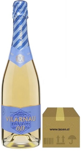 [Espumante] ESPUMANTE VILARNAU BLANCO ORGANICO ZERO 750CC CAJAx6