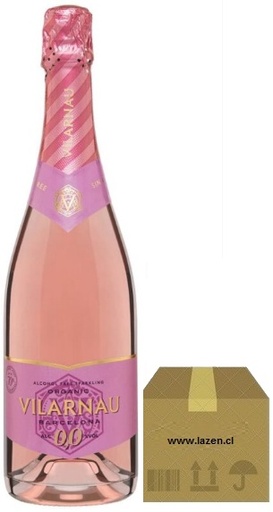 [Espumante] ESPUMANTE VILARNAU ROSADO ORGANICO ZERO 750CC CAJAx6