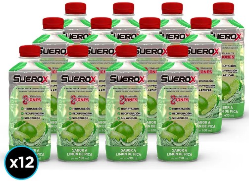 [Isotónica] SUEROX LIMON DE PICA 630CC PACKx12