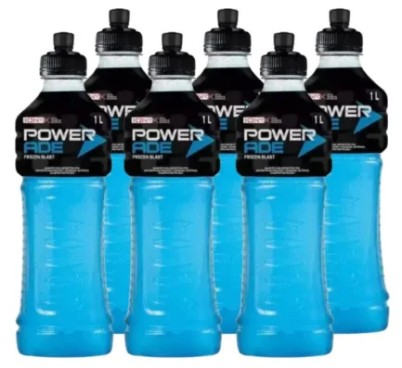 [Isotónica] POWER ADE FROZEN BLAST AZUL 1000CC PACKx6