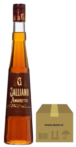 [Licores] AMARETTO GALLIANO 500CC 28º CAJAx12