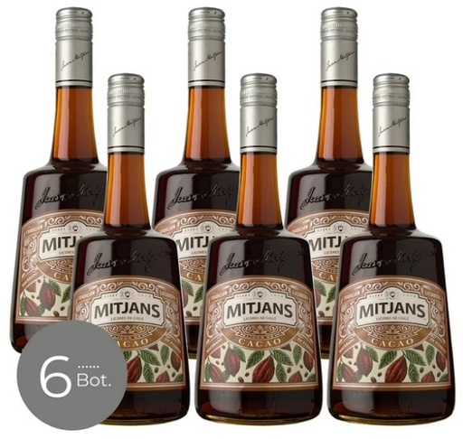 [Licor] CACAO MITJANS 750CC 25GL CAJAx6