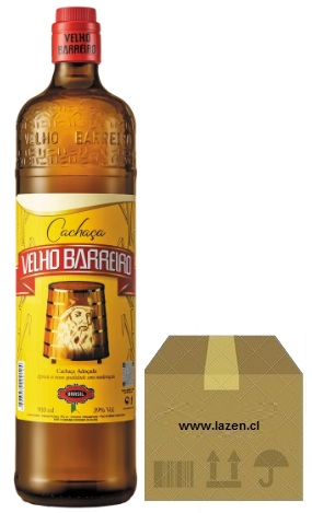 [Licor] CACHAZA VELHO BARREIRO 910CC CAJAx12