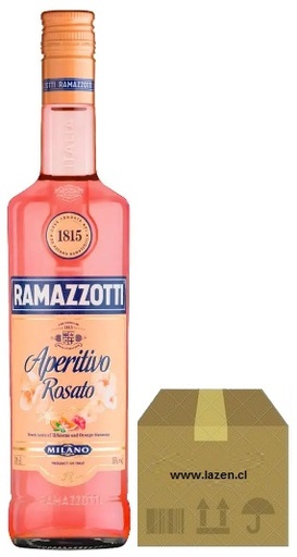 [Licor] RAMAZZOTTI ROSADO 700CC 15° CAJAx6