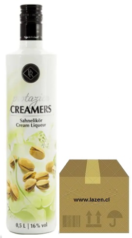 [Licor] CREAMERS PISTACHO 500CC 16º CAJAx6