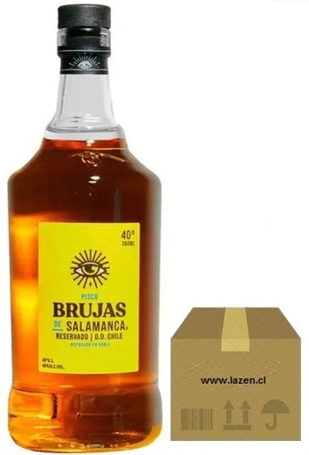 [Pisco] BRUJAS DE SALAMANCA RESERVADO 40° 700CC CAJAx6