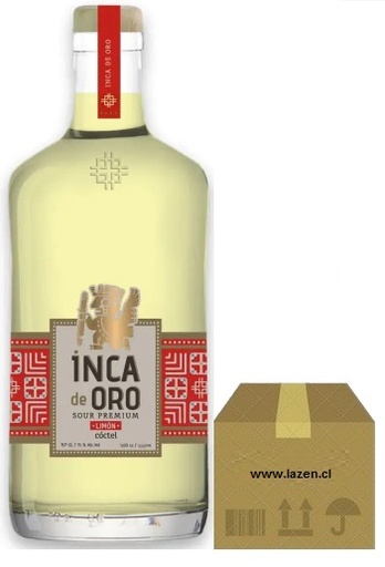 [Coctel] INCA DE ORO SOUR PREMIUM 15° 1000CC CAJAx6