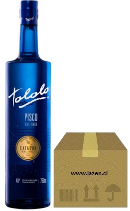 [Pisco] PISCO TOLOLO TRANSPARENTE 40º 750CC CAJAx6