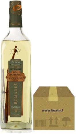 [Pisco] PISCO BOU BARROETA ROMANENT 35º 750CC CAJAx6